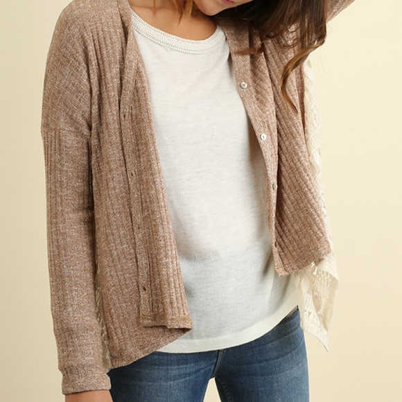 Umgee Top Size S M L Lace Button Cardigan Fairy Cottage Tunic Whimsigoth Womens - Picture 3 of 6